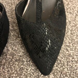 Dorothy Perkins Black Lace Heels